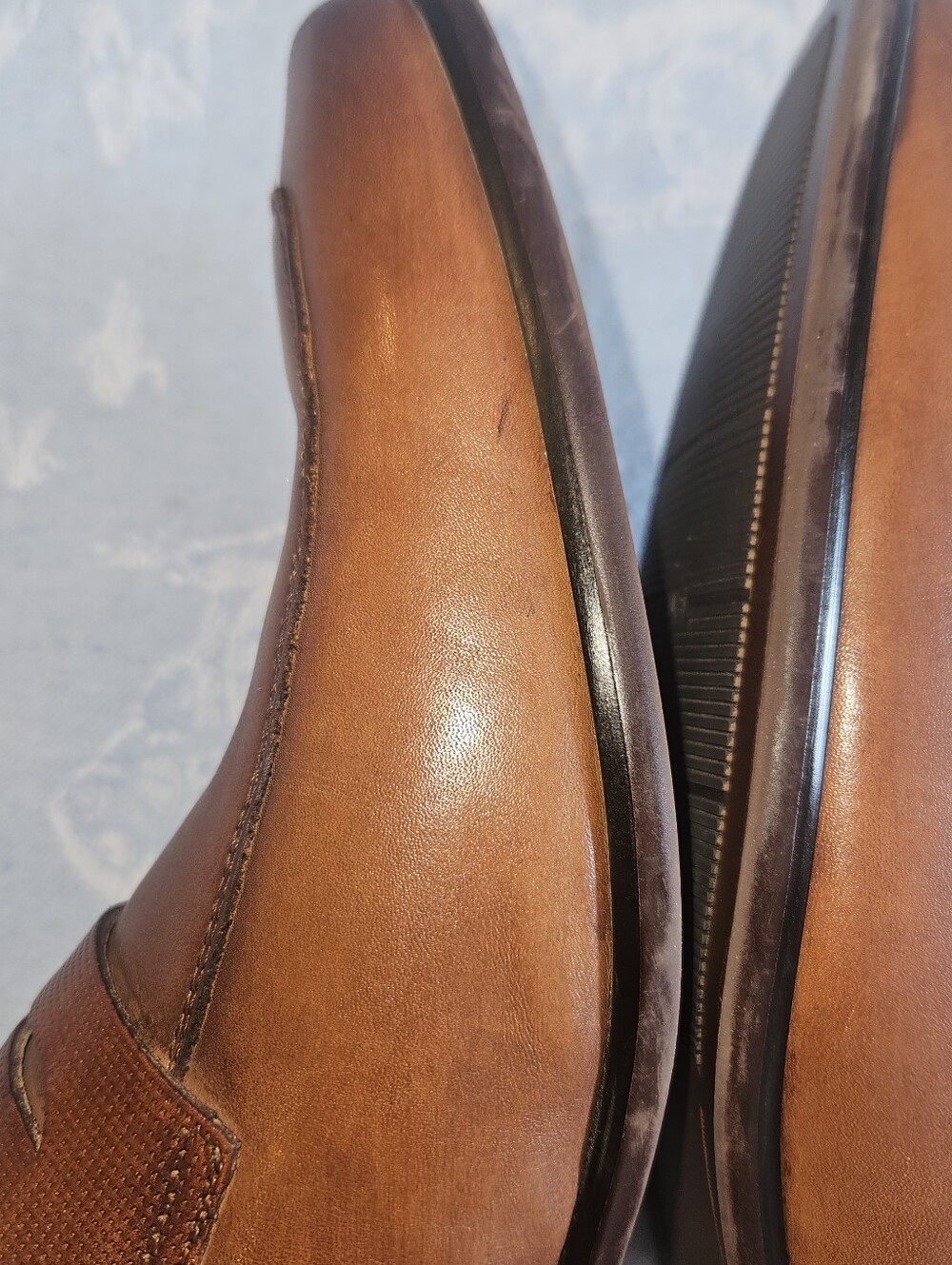 Florsheim Postino Moc Toe Penny Loafers Mens 12M - Picture 6 of 13
